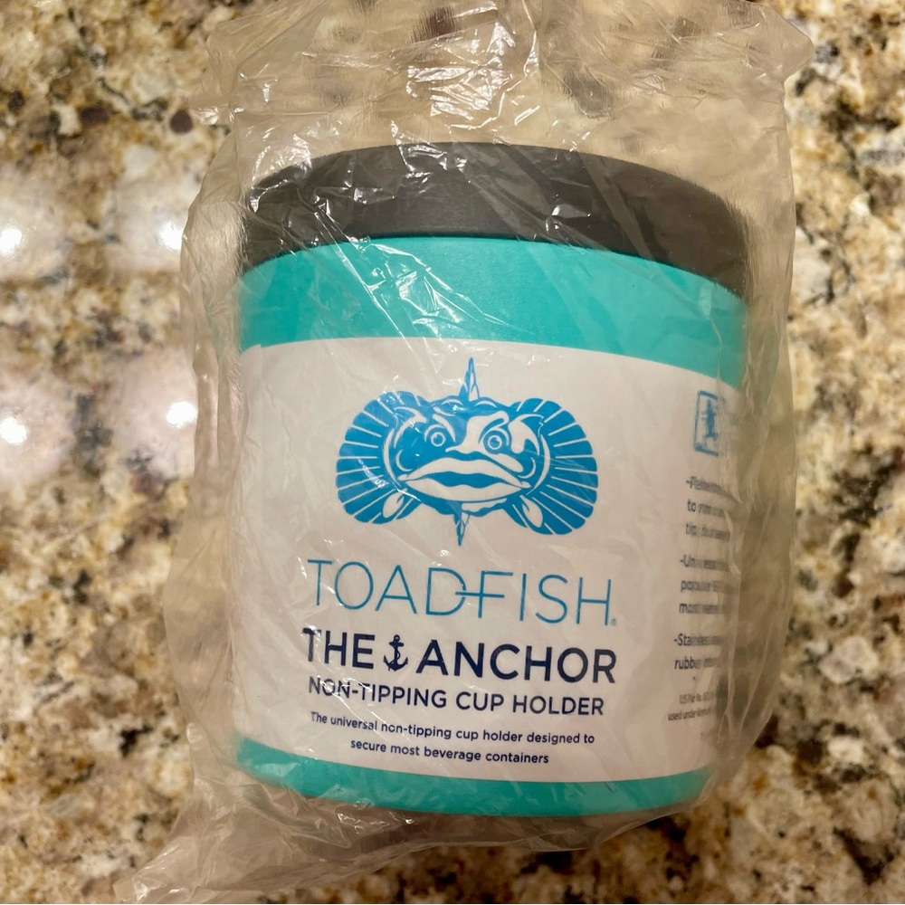 Toadfish Non-Tipping Cup Holder NWT
